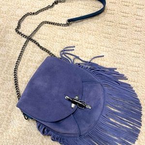 Lucky Brand Fringe Leather cross-body bag